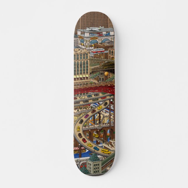 INFRASTRUCTURE SKATEBOARD (Front)