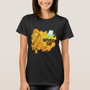 Infusion Day Multiple Sclerosis Awareness Orange R T-Shirt