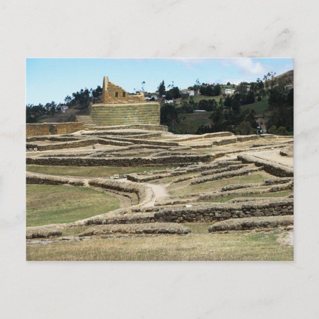 Ingapirca Inca ruins, Ecuador Postcard (Front)