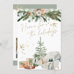 INGE Carte de Noël scandinave chaleureuse et confo