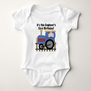 Ingénieur de train 1er Anniversaire Tshirts et cad