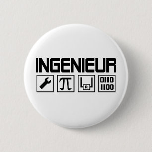 ingenieur icon 2 inch round button