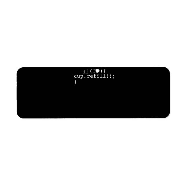 Ingénieur logiciel de codage intelligent de rempli (Devant)