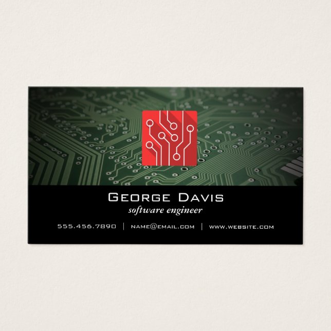 Ingénieur logiciel | Logo technique (Devant)