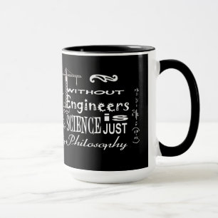 Ingénieurs contre la tasse de devise de