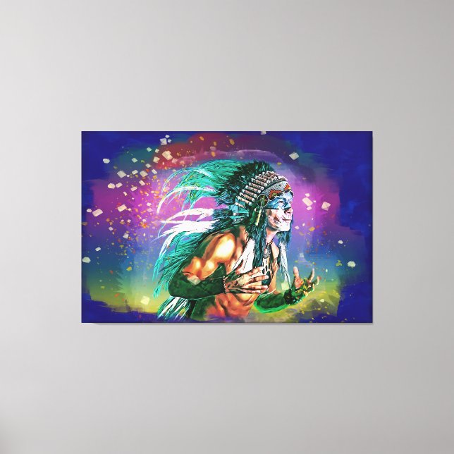 Ingenious Chief Canvas Print (Front)
