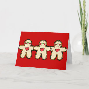 ingerbread holiday card