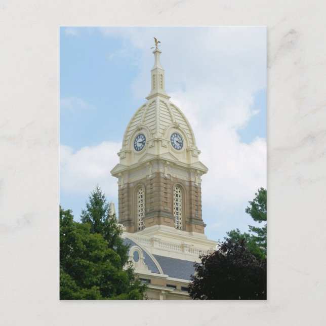 Ingham County Court House - Mason, Michigan Postcard (Front)