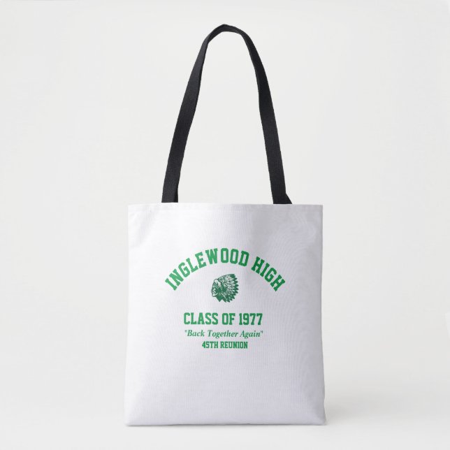 Inglewood High Class 77 45th Reunion Tote (Front)