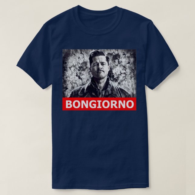 Inglorious Basterds Aldo Raine T-Shirt (Design Front)