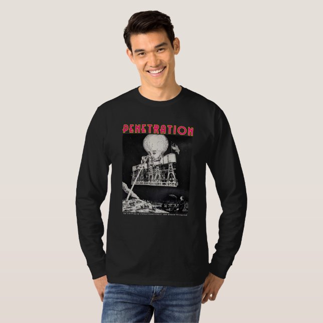 Ingo Swann's PENETRATION Long Sleeve T-Shirt (Front Full)