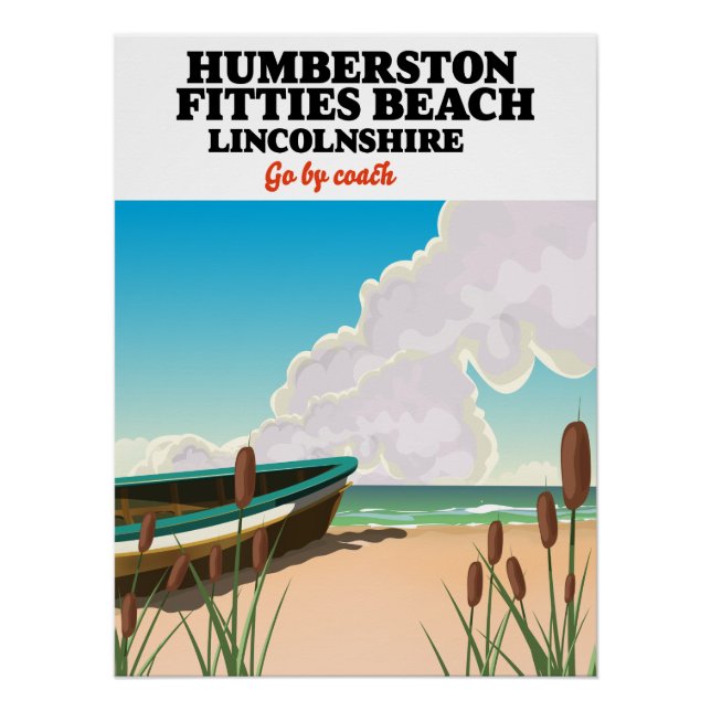 Ingoldmells South Beach lincolnshire Poster (Front)