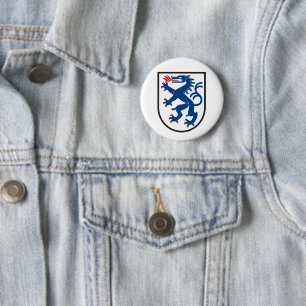 Ingolstadt city flag germany symbol emblem dragon 2 inch round button