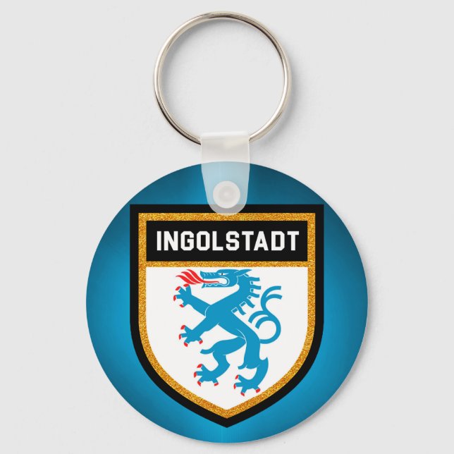 Ingolstadt Flag Keychain (Front)