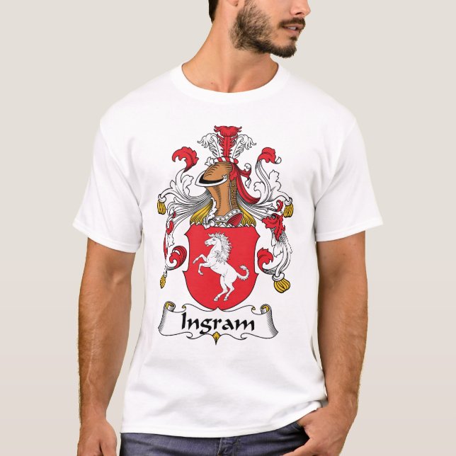 Ingram Family Crest T-Shirt (Front)
