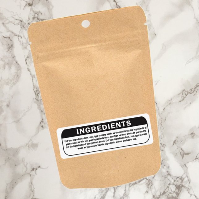 Ingredients list for products (Creator Uploaded)