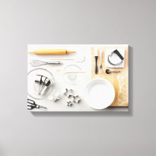 Ingredients & Tools 1 Canvas Print