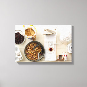 Ingredients & Tools 3 Canvas Print