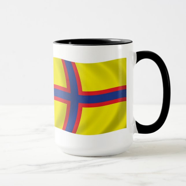Ingrian Finns Flag Mug (Right)