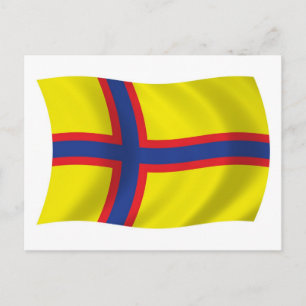 Ingrian Finns Flag Postcard