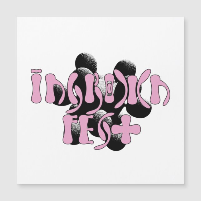 Ingrown Fest Large Magnet (Front)