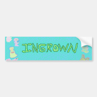 Ingrown Records Bumper Sticker