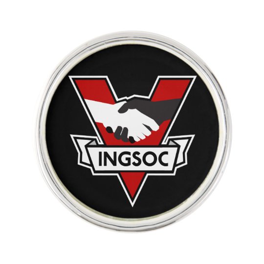 Ingsoc 1984 Lapel Pin Zazzle Ca