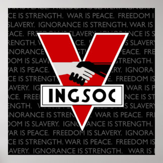 INGSOC  Inspired by 1984 Poster