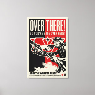 INGSOC Over ThereWrapped Canvas