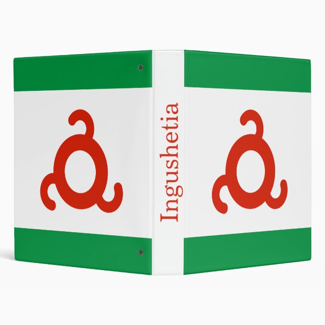 Ingushetia Flag Binder (Background)