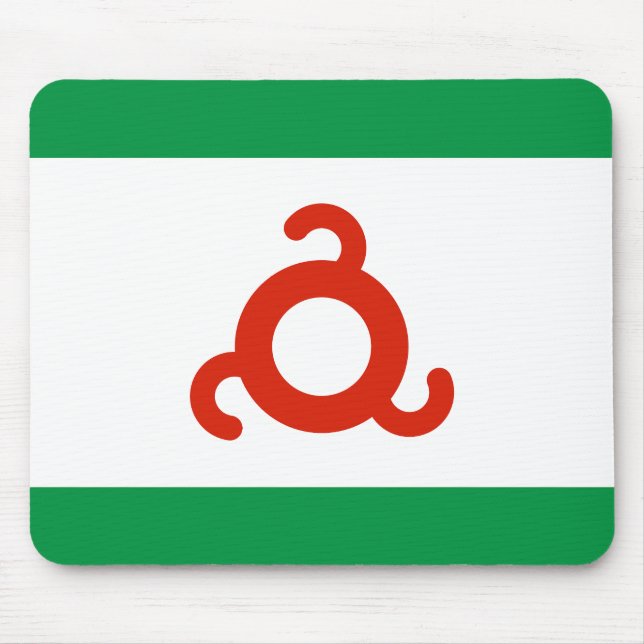 Ingushetia Flag Mouse Pad (Front)