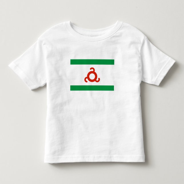 Ingushetia Flag Toddler T-shirt (Front)