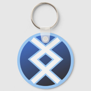 Ingwaz Ing Inguz Keychain