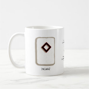 Ingwaz RuneStone Mug