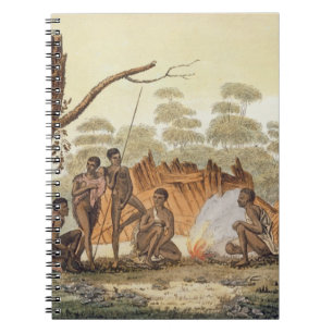 Inhabitants of Loro, New Holland, plate 60 from 'L Notebook