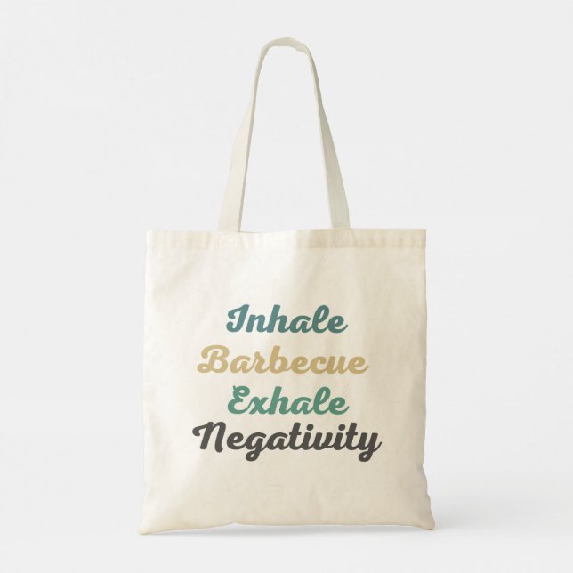 Inhale Barbecue Exhale Négativité Sacs (Dos)