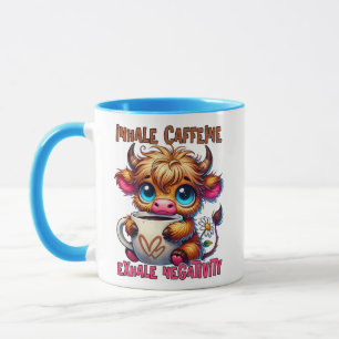 Inhale Caffeine Exhale Negativity Mug