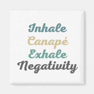 Inhale Canapé Exhale Magnets de la Négativité