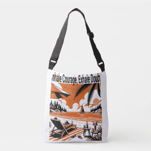 Inhale Courage Exhale Doubt Tote Bag 