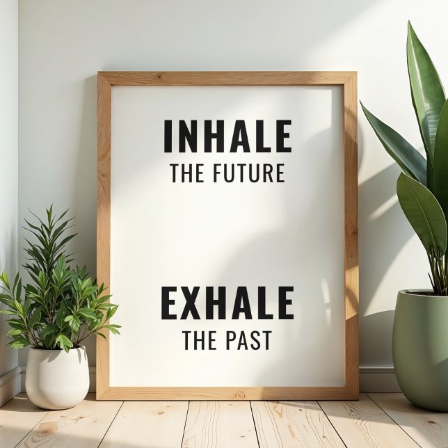 Inhale Exhale Mindful Poster (Creator Uploaded)