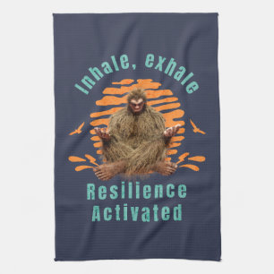 Inhale, Exhale Resilience Activated Bigfoot Kitchen Towel