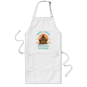 Inhale, Exhale Resilience Activated Bigfoot Long Apron