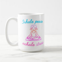 Inhale Peace, Exhale Stress – Calm Mind Yoga Desig