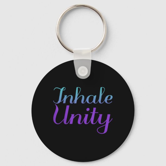 Inhale Unity Prevention Keychain (Front)