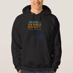 Inhaleexhalerepeat Colourful Splash Hoodie
