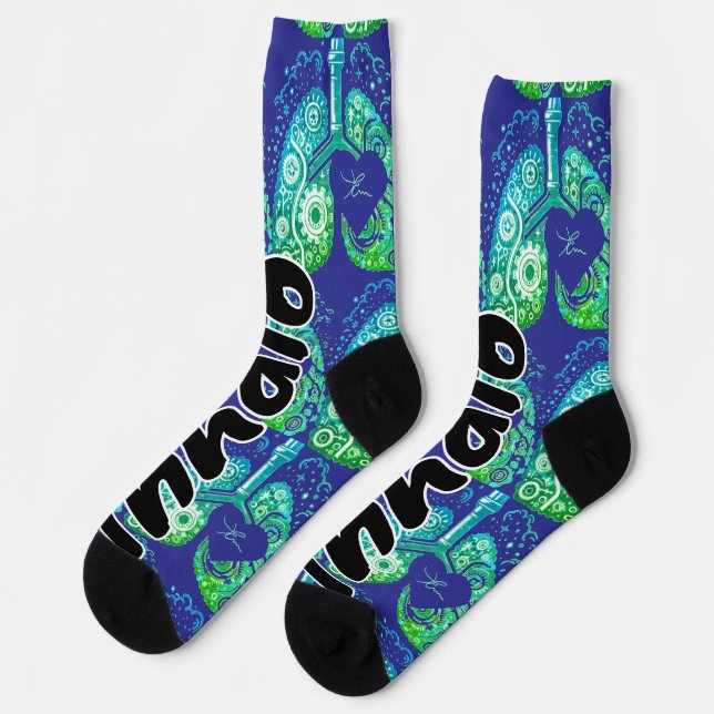 Inhalo de coeur socks (Left)