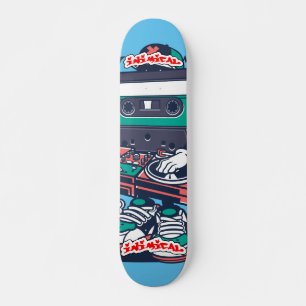 Inimical Cassette DJ  Skateboard