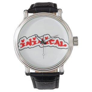 Inimical Classic Woods Tag Graffiti Logo   Watch