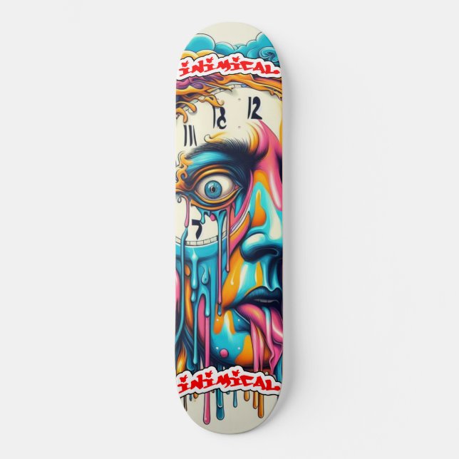 Inimical Dreamscape  Skateboard (Front)