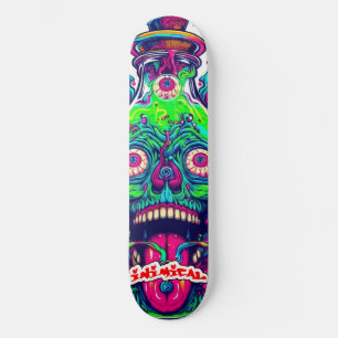 Inimical Green Stress  Skateboard